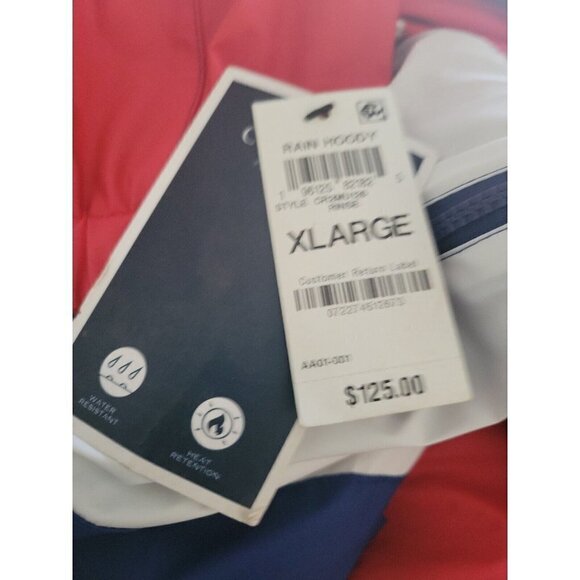 Club Room Men's Rubberized Rain Hoodie/Windbreaker. New With Tags $125. XL. - Picture 6 of 6